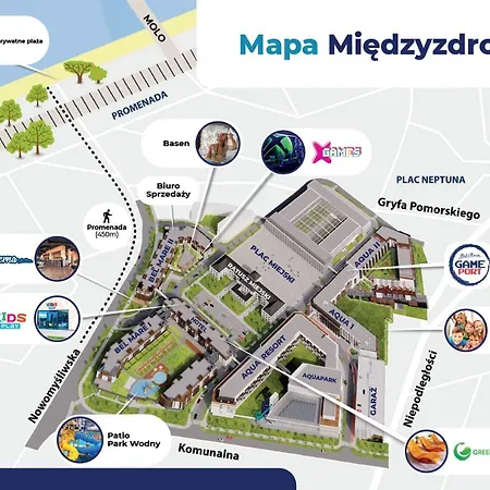 Bel Mare Aqua 2 Aquapark Lägenhet